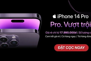 Hệ thống Di Động Việt chính thức nhận đặt cọc iPhone 14 từ 0 giờ ngày 7 đến 13-10