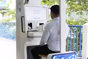 Hệ thống máy khám sức khỏe tự động POD đã được ứng dụng tại Bệnh viện Hòa Hảo