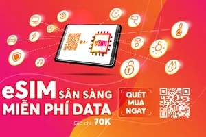 eSIM của Vietnamobile với ưu đãi miễn phí data