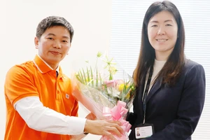 Chị Watanabe Hirona, nhân viên 60.000 trên toàn cầu của FPT