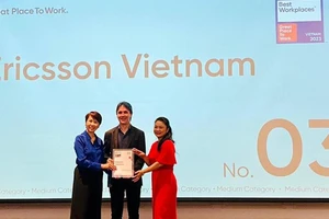 Ericsson Việt Nam nhận giải thưởng