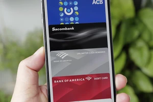 Người dùng đã kết nối thẻ ngân hàng vào Apple Pay 