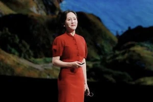 Bà Mạnh Vãn Chu tại sự kiện Huawei Connect 2023