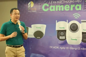 Giới thiệu camera thương hiệu Tiandy tại lễ ra mắt