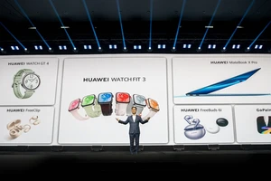 Huawei giới thiệu hàng loạt thiết bị mới