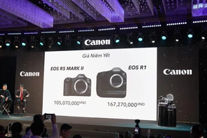 Canon công bố giá EOS R1 và EOS R5 