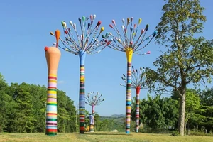 Nhiều nghệ sĩ quốc tế tham gia tuần lễ nghệ thuật Art in the Forest