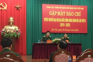 Tổng cục Chính trị Quân đội nhân dân Việt Nam gặp mặt báo chí