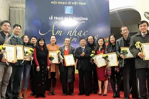 61 công trình, tác phẩm được trao giải thưởng Hội Nhạc sĩ Việt Nam 2018