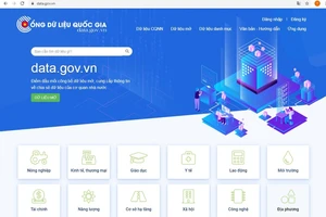 Ra mắt Cổng dữ liệu Quốc gia Data.gov.vn