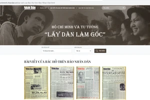 Ra mắt trang thông tin đặc biệt Hồ Chí Minh và tư tưởng “Lấy dân làm gốc”