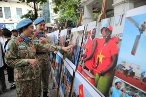 Khám phá những khung hình đẹp về người lính mũ nồi xanh của Việt Nam tại Nam Sudan