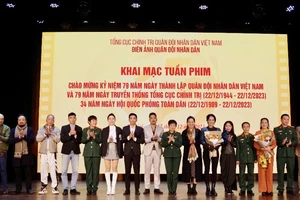 Khai mạc Tuần phim kỷ niệm ngày thành lập Quân đội nhân dân Việt Nam