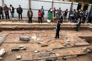 Nhiều phát hiện mới tại điện Kính Thiên- Hoàng Thành Thăng Long