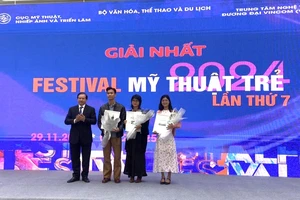 Festival Mỹ thuật trẻ lần thứ 7 trao giải thưởng cho 29 tác phẩm xuất sắc