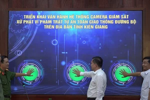 Kiên Giang: Vận hành hệ thống camera xử phạt vi phạm trật tự, an toàn giao thông