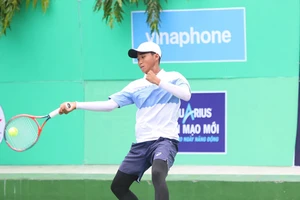 Tay vợt trẻ Minh Đức lần đầu tiên vào chung kết U18 ITF. 