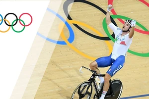 Elia Viviani từng giành HCV xe đạp lòng chảo tại Olympic Rio