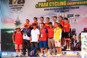 Đội tuyển xe đạp Việt Nam có mùa giải thành công
