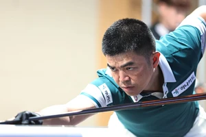 Nguyễn Quốc Nguyện lọt vào vòng 3 giải PBA Tour. Ảnh: Kim Young Hun