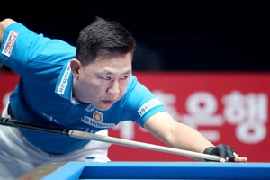 Mã Minh Cẩm đang cố gắng tìm chức vô địch PBA lần thứ 2. Ảnh: Kim Young Hun