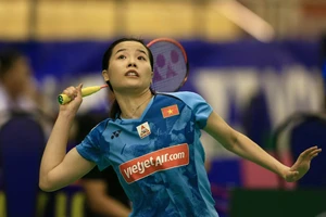 Nguyễn Thuỳ Linh là tay vợt duy nhất còn trụ lại ở giải