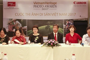 Ban tổ chức Cuộc thi Ảnh di sản Việt Nam 2017