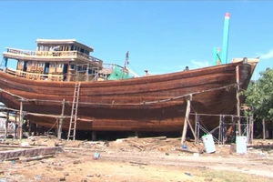 Lần đầu tiên, ngư dân Ninh Thuận đóng tàu trên 1.000CV