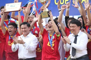 Đội Viettel lần đầu vô địch giải U17 quốc gia