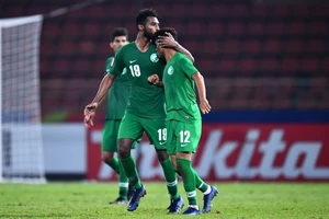 Saudi Arabia xứng đánh giành ngôi đầu bảng B. Ảnh: AFC