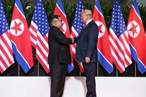Tổng thống Mỹ cho biết, ông và Kim Jong-un sẽ gặp nhau lần nữa vào ngày 27 và 28-2 tại Việt Nam. Ảnh: Getty Images