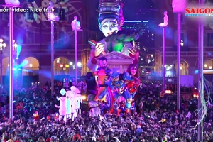 Độc đáo sắc màu lễ hội Carnival 2019 tại Pháp