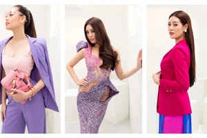 Hoa hậu Khánh Vân biến hóa với ba phong cách thời trang khác nhau