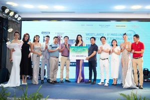 Giải Golf thiện nguyện Hoa Hậu Hoàn vũ Việt Nam quyên góp được 690 triệu đồng xây dựng 2 cây cầu tại tỉnh Long An