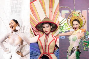 Mãn nhãn đêm trình diễn trang phục dân tộc tôn vinh văn hóa Việt Nam