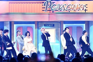 Nhóm BTS tại lễ trao giải Billboard Music Awards 2019. Ảnh: Billboard