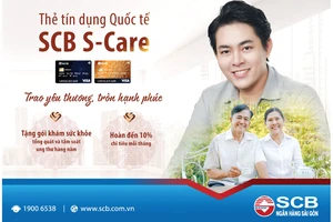 SCB ra mắt thẻ tín dụng quốc tế đầu tiên tặng gói khám tầm soát ung thư