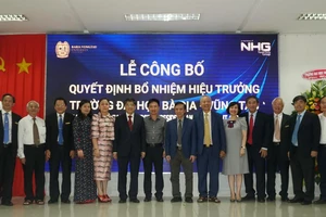 GS-TS Nguyễn Lộc được bổ nhiệm giữ chức Hiệu trưởng Trường Đại học Bà Rịa – Vũng Tàu