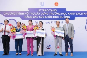 Unilever Việt Nam hỗ trợ xây dựng 30 điểm trường học Xanh - Sạch - Khỏe 
