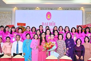 HCMC's leaders and delegates attend the congress. (Photo: SGGP)