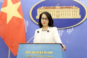 Spokeswoman of the Ministry of Foreign Affairs Pham Thu Hang 