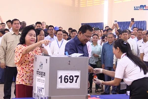 Hơn 9 triệu cử tri Campuchia bầu cử Quốc hội 