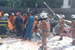 Malaysia: 2 trực thăng va chạm trong lúc diễn tập, 10 quân nhân thiệt mạng