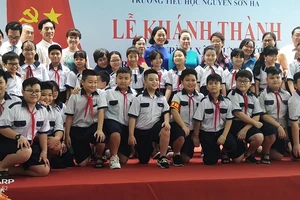 Quận 3 khánh thành Trường Tiểu học Nguyễn Sơn Hà