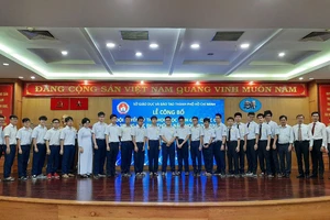 Đội tuyển TPHCM dự thi học sinh giỏi quốc gia môn Toán, đội tuyển có số lượng học sinh đông thứ nhì trong số 11 đội tuyển
