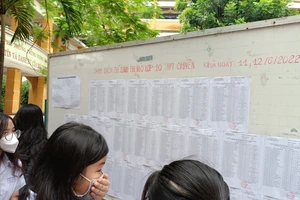 14 giờ chiều mai (24-6), Sở GD-ĐT TPHCM công bố điểm thi tuyển sinh lớp 10