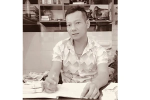 Anh Nguyễn Thanh Tâm, chủ đại lý vé số Thiện. Ảnh: Nhân vật cung cấp