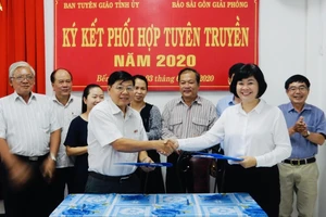 Báo Sài Gòn Giải Phóng và Tỉnh ủy Bến Tre ký kết hợp tác thông tin - truyền thông 