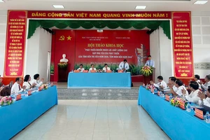 Các đại biểu tham dự hội thảo