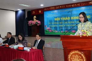 Hội thảo khoa học "Tư tưởng Hồ Chí Minh trong xây dựng và phát triển TPHCM"
